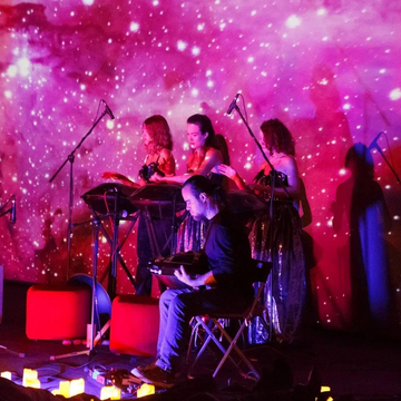 Концерт «Космические звуки ханга» в мультимедийном пространстве «Люмьер-Холл»