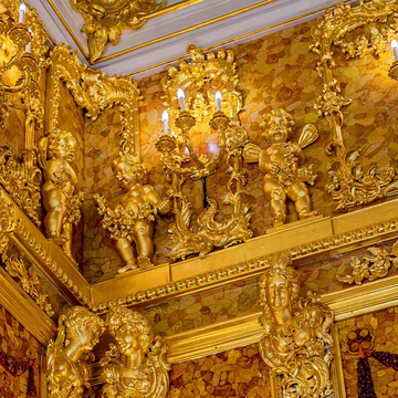 Автобусная экскурсия в Царское Село с посещением Екатерининского дворца со скидкой до 45%