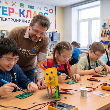 Детский мастер-класс по электронике со скидкой 38%