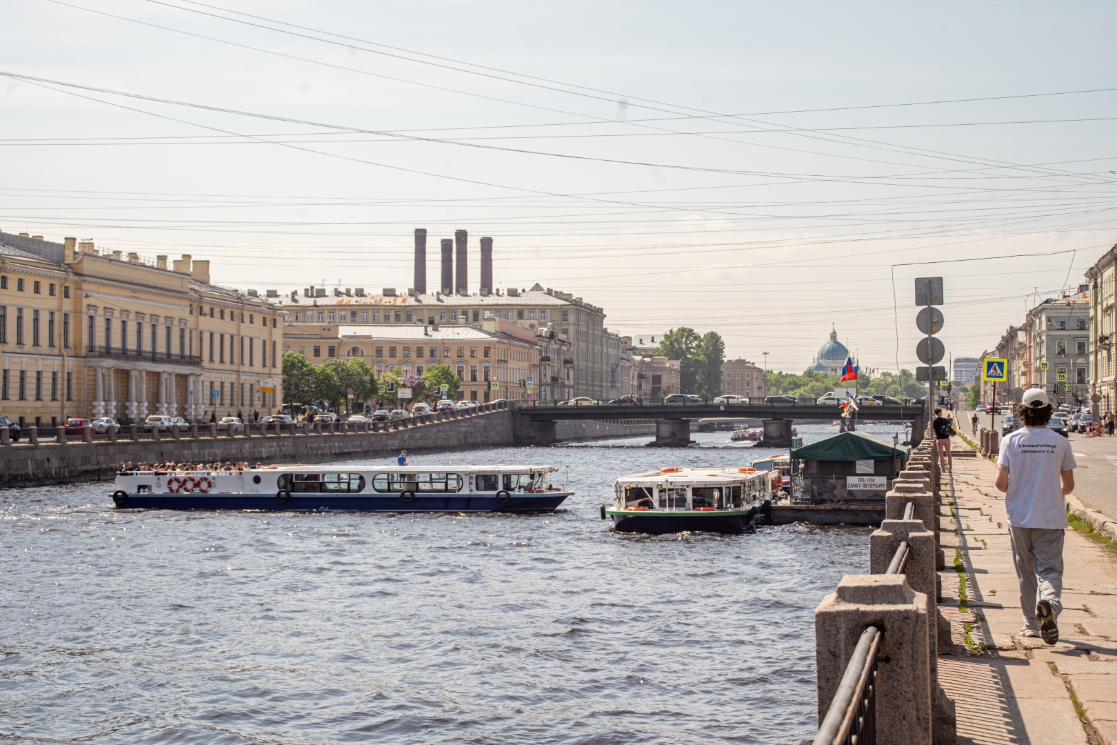 Причал на набережной Фонтанки, 113