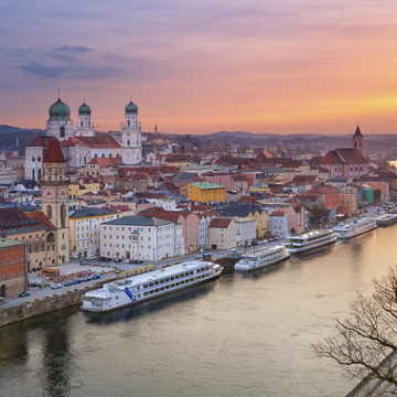 Автомобильно-пешеходная экскурсия в Пассау из Праги