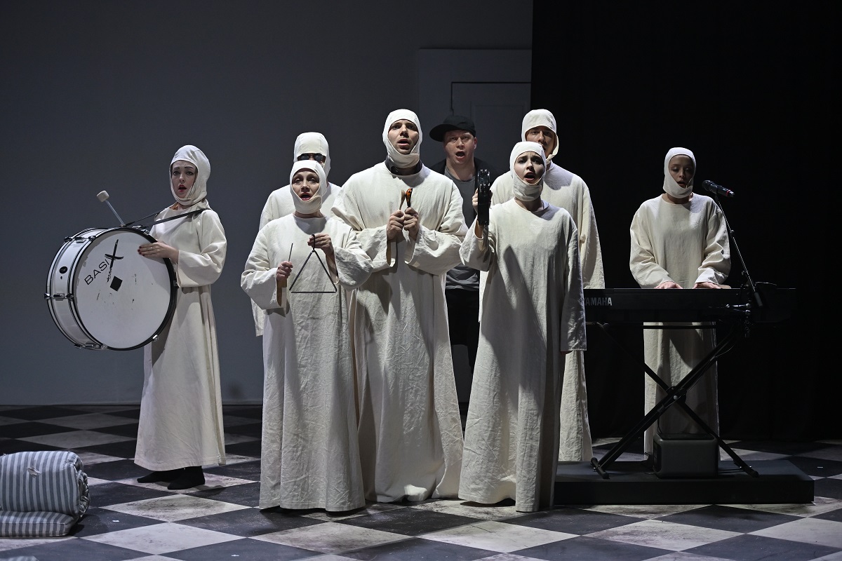 Спектакль «Человек из Дублина» на Новой сцене Александринского театра