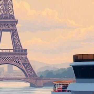 Концерт на теплоходе «Под небом Парижа» со скидкой 30%