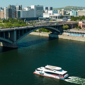 Речная прогулка «Дзен на Енисее» на скоростном судне «Экоходъ»