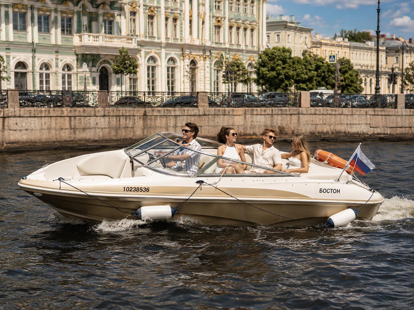 Аренда катера «Бостон» с капитаном Аренда катера «Бостон» с капитаном со скидкой до 25%