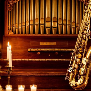 Концерт «Орган и саксофон при свечах» со скидкой 30%