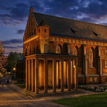 Автобусно-пешеходная экскурсия «Огни вечернего Калининграда» со скидкой 20%