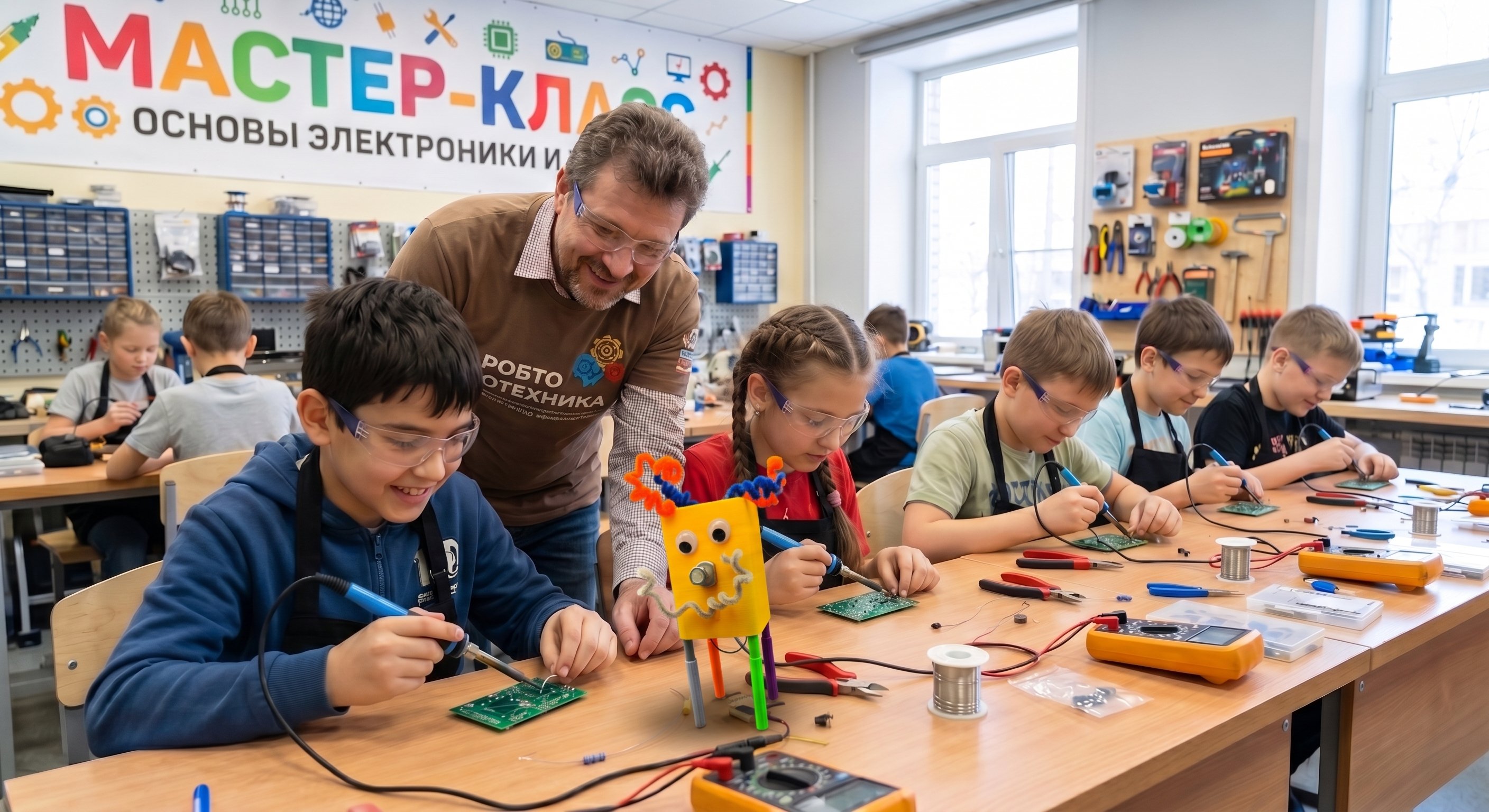 Детский мастер-класс по электронике со скидкой 38%