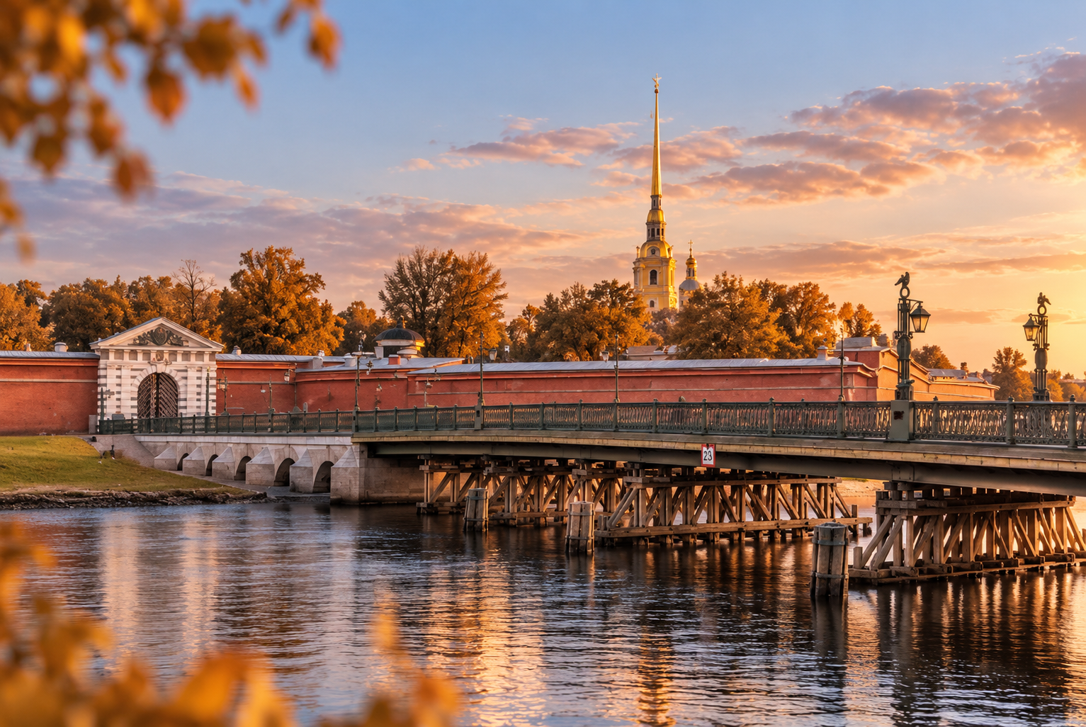 Автобусная экскурсия «Лучшее в Петербурге» с прогулкой по Петропавловской крепости со скидкой 41%