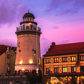 Автобусная экскурсия «Вечерний Калининград: Хомлины, марципан и безлимитная пивная дегустация» со скидкой 20%