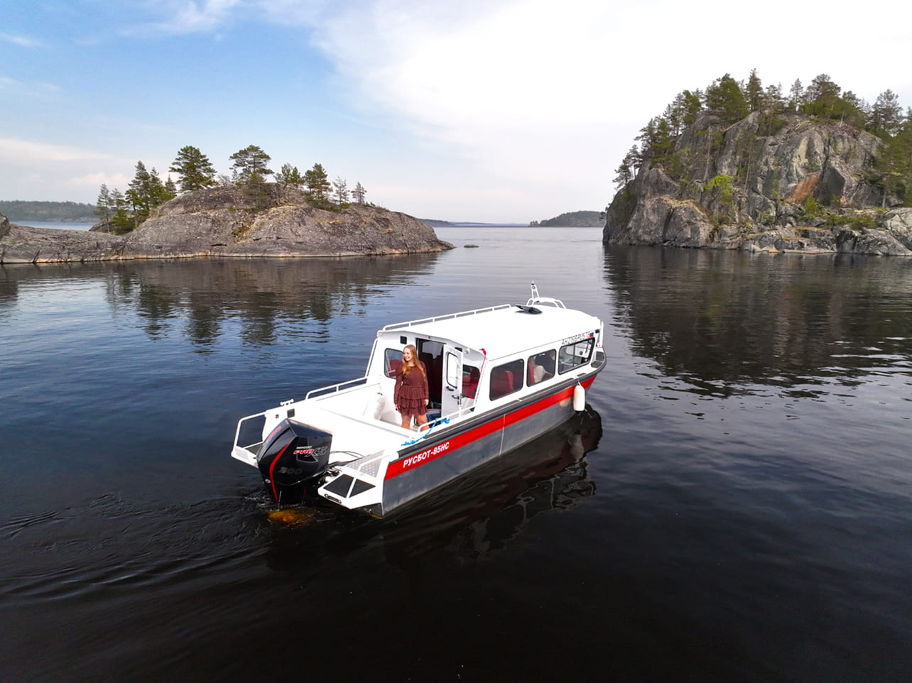 Индивидуальная прогулка на катере «Валаам и Ладожские шхеры» с капитаном со скидкой 20%