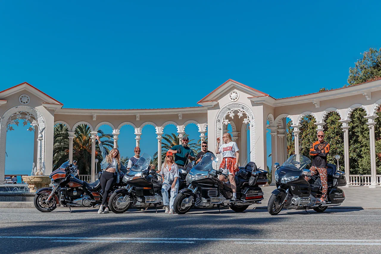 Экскурсия на мотоциклах «Вечер в Гагре» со скидкой до 24%