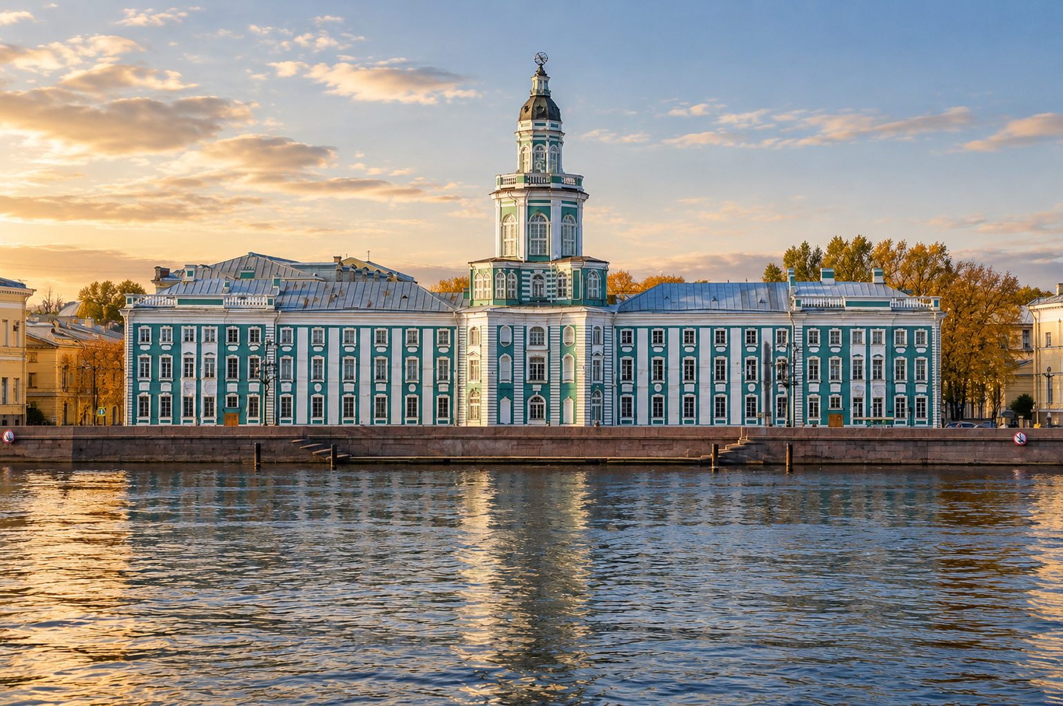 Автобусная экскурсия с билетами в Кунсткамеру Автобусная экскурсия с билетами в Кунсткамеру со скидкой 61%