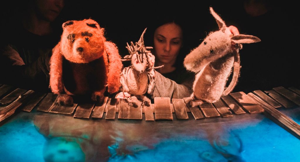 Спектакль «Вот я. История Ёжика, Ослика и Медвежонка» в Karlsson Haus