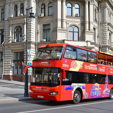 Обзорная экскурсия по Москве на двухэтажном автобусе City Sightseeing