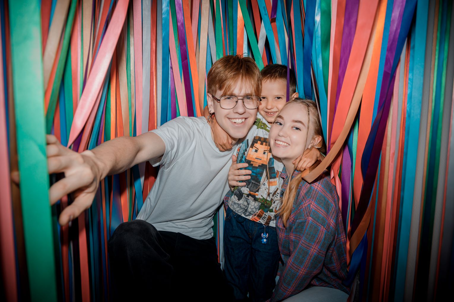 Аттракцион «Ленточный лабиринт» в парке развлечений Smile Park Аттракцион «Ленточный лабиринт» в парке развлечений Smile Park