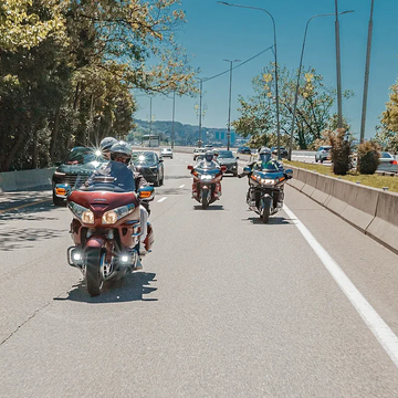 Экскурсия на мотоциклах в Сочи, Солохаул и Большой Ахун со скидкой до 25%