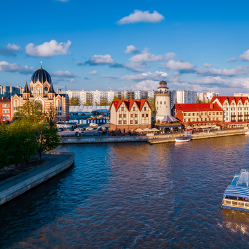 Речные прогулки по Калининграду со скидками до 40%