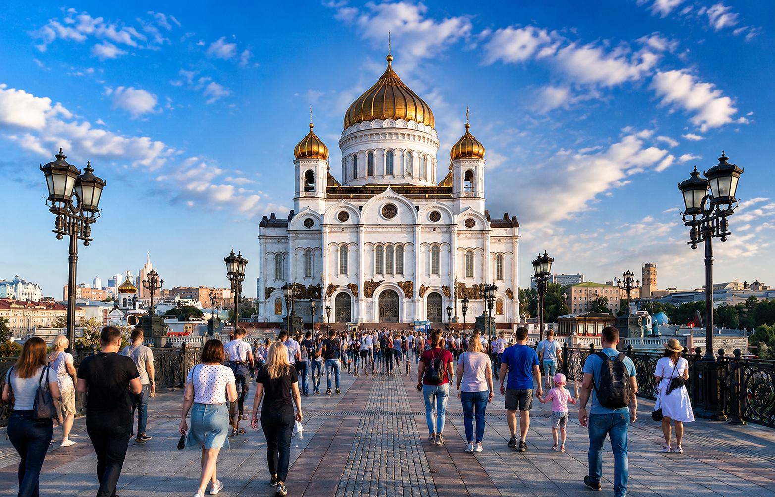 Автобусная обзорная экскурсия по Москве с прогулкой на теплоходе