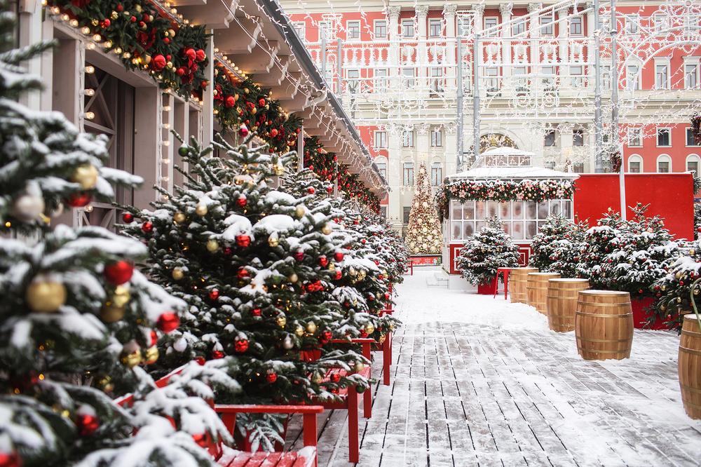 Новогодние ярмарки в Москве зимой 2025–2026