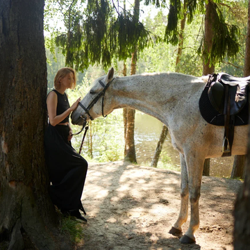 Индивидуальная конная прогулка на озёра