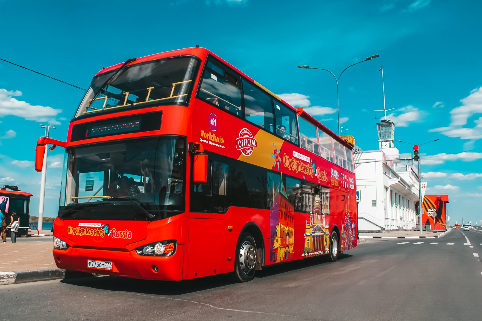 Обзорная экскурсия по Нижнему Новгороду на двухэтажном автобусе City Sightseeing