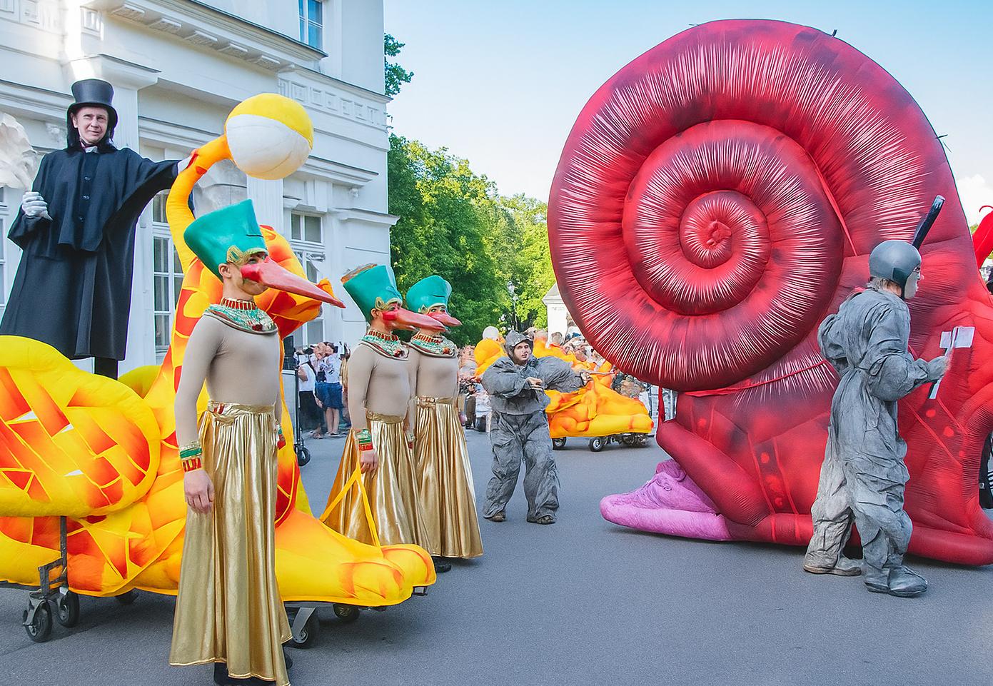 В Петербурге на Елагином острове пройдёт фестиваль уличных театров