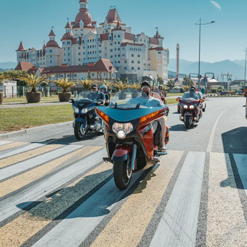 Экскурсия на мотоциклах в Олимп Парк со скидкой до 25%