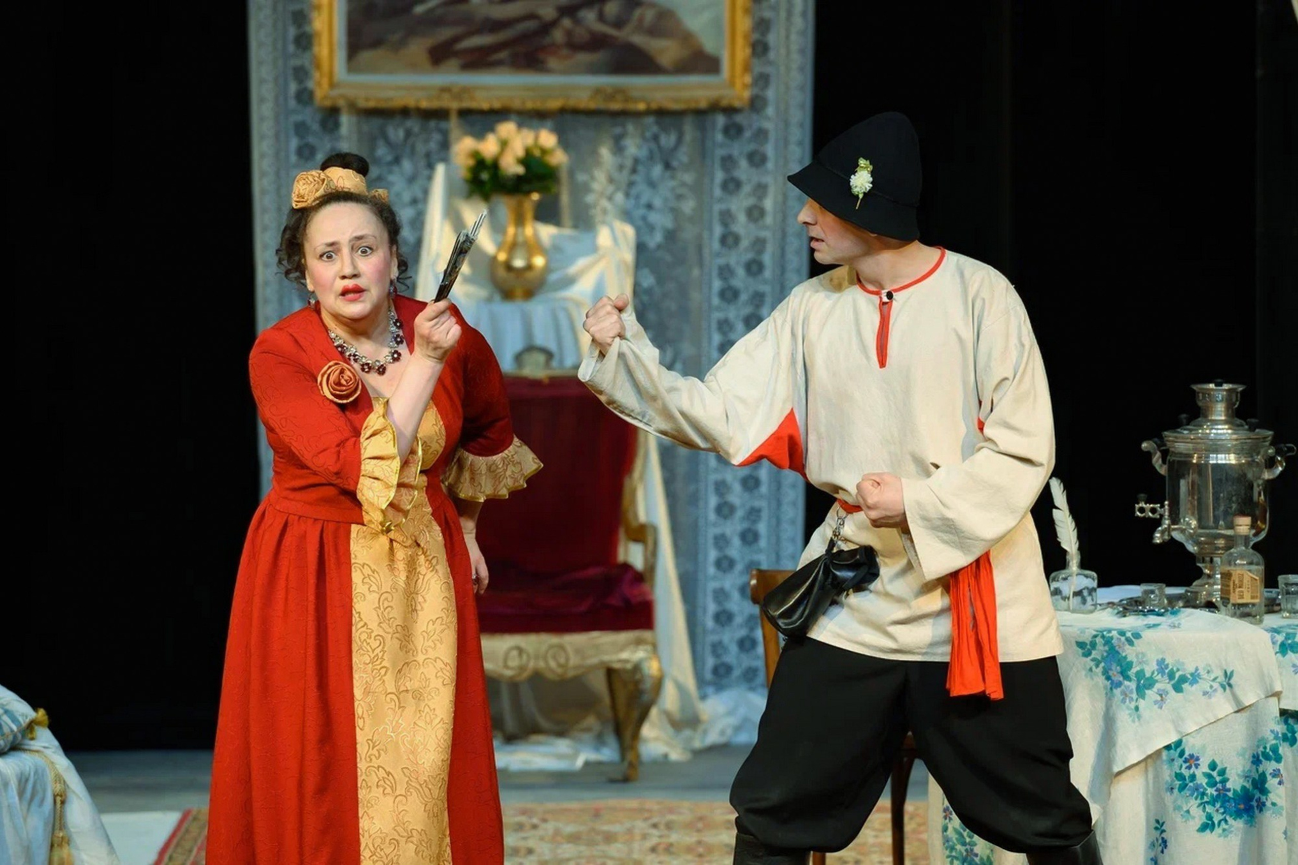 Спектакль-водевиль «Барская спесь, или Анютины глазки» Спектакль-водевиль «Барская спесь, или Анютины глазки» со скидкой 20%