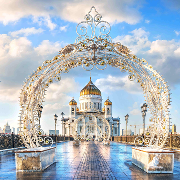 Пешеходная экскурсия «Храм Христа Спасителя + 4 смотровые площадки»