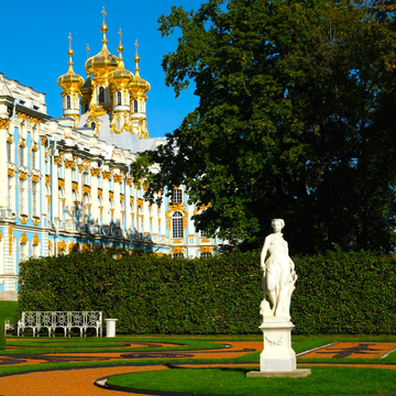 Экскурсия в Пушкин (Царское Село) с посещением Екатерининского дворца со скидкой 50%