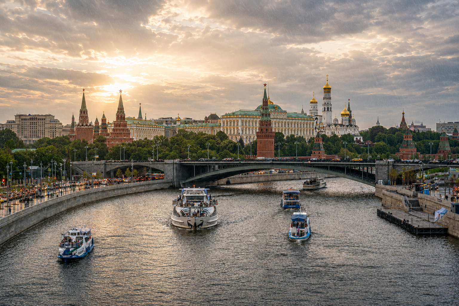 Вечерняя часовая прогулка по центру Москвы от Парка «Зарядье» со скидкой 50%