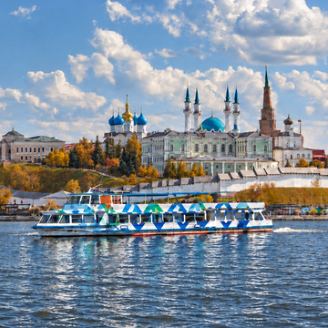 Прогулка на теплоходе «Две реки: Казанка — Волга» со скидкой 20%