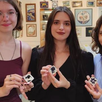 Мастер-класс по росписи кулона со скидкой 25%