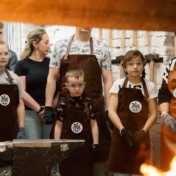 Детский мастер-класс «Посвящение в кузнецы» со скидкой 30%