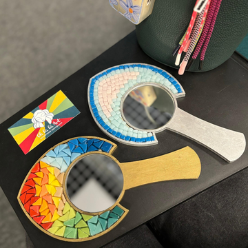 Мастер-класс по мозаике «Зеркало-кокошник» от мастерской О-ЛЯ-ЛЯ АРТ / Oh là là Art