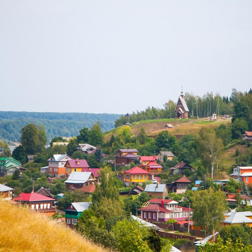 Автобусная экскурсия в Плёс из Костромы с прогулкой на теплоходе «Левитановский Плёс»