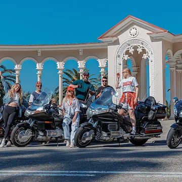 Экскурсия на мотоциклах «Вечер в Гагре» со скидкой до 24%