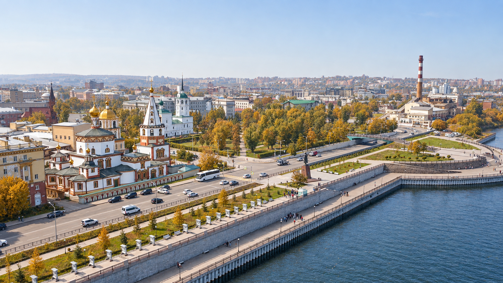Пешеходная экскурсия «Иркутск — середина земли» со скидкой 25%