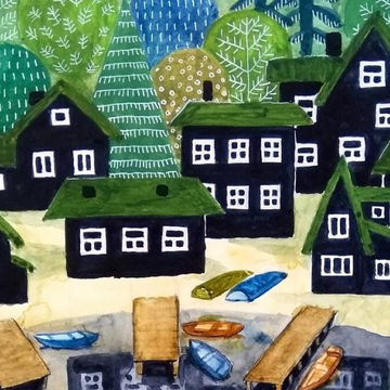 Выставка работ петербургского художника Павла Назима в Культурном квартале «Брусницын» со скидкой 50%