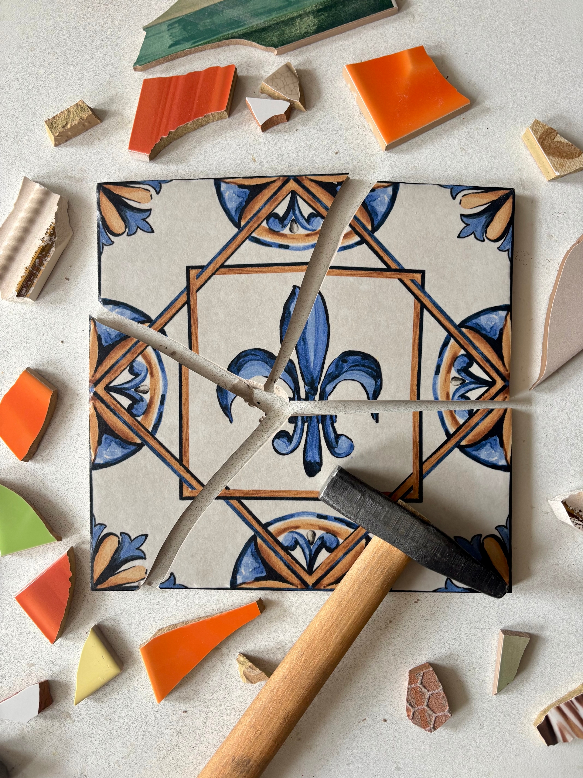 Мастер-класс «Мозаика тренкадис» от мастерской О-ЛЯ-ЛЯ АРТ / Oh là là Art