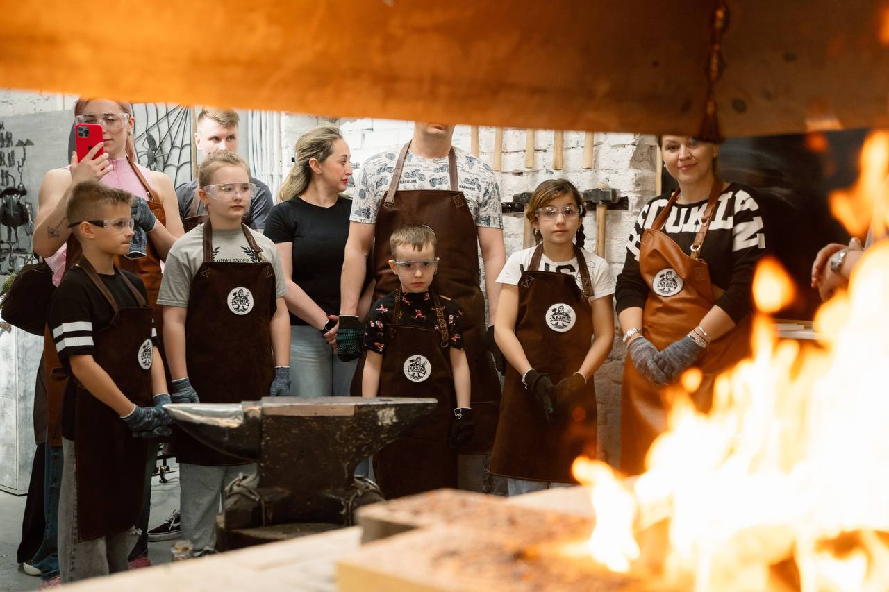 Детский мастер-класс «Посвящение в кузнецы» со скидкой 30%