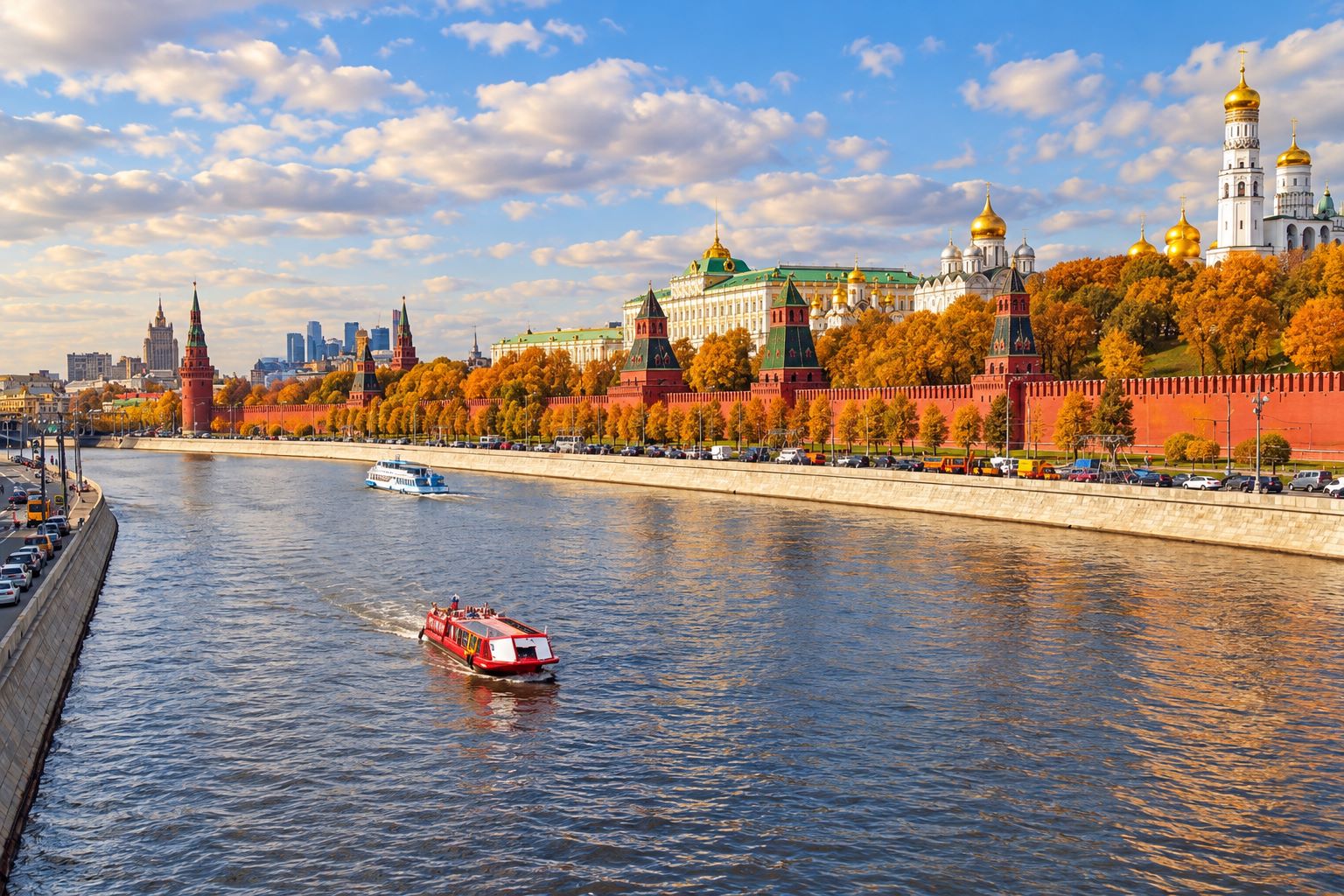 Речная прогулка «Московская Гранд прогулка» с музыкальной программой и ужином